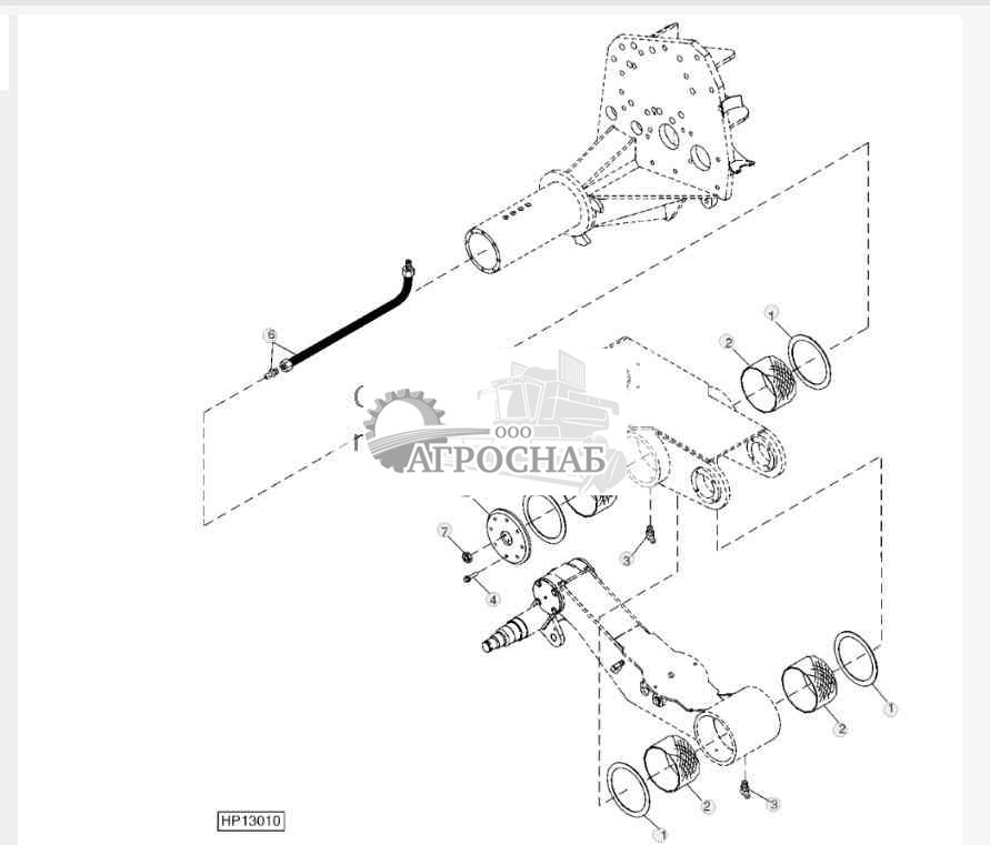 MAIN FRAME PIVOT BUSHINGS 